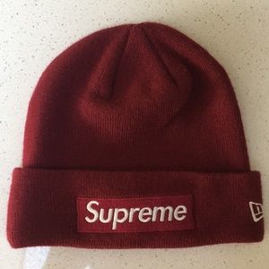New Era X Supreme Beanie